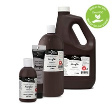 Burnt Umber - Global Colours Eco-Friendly Fine Art Student Acrylic Artist Paint