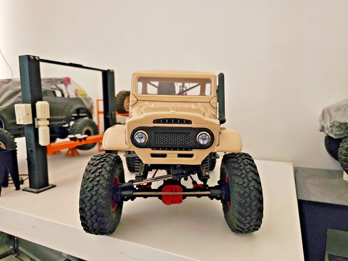 Grill snorkel for 1/10 RC Toyota FJ cruiser body MST FJ40 J45 Rock