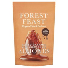 Forest Feast Salted Caramel Milk Chocolate Almonds 120g X 3 - Gluten Free