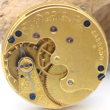 1891 ELGIN POCKET WATCH MOVEMENT 4233690 GRADE 94 6s 11j DI 