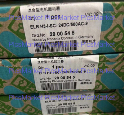 1PZ Nuovo Phoenix Contact 2297057 ELR W3- 24DC/500AC- 9I Avviamento