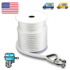 3/8 x 100 FT Anchor Rope Braided Anchor Line ...