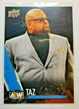 2021 Upper Deck AEW #78 Taz Wrestling card