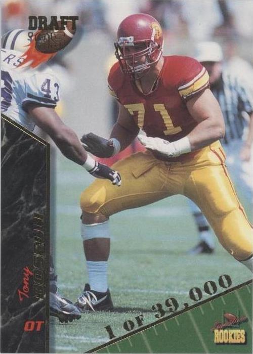 1995 Signature Rookies Tony Boselli #10 - 1 of 2