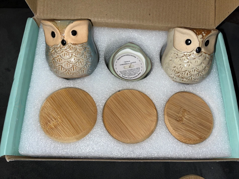 Kinforse 6 Citronella Candles Outdoor Scented Candles Outdoor Patio Camping - Image 3 of 4