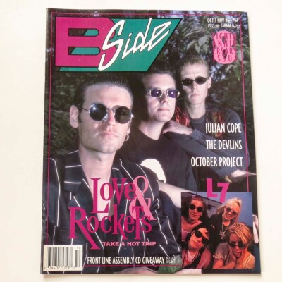 1994 B-Side Magazine 47 Love & Rockets Jeff Buckley  Julian Cope L7 Killing Joke