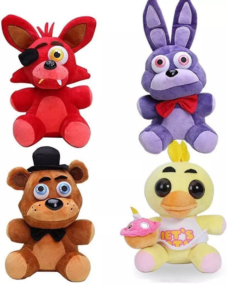 FNAF Plushies Security Breach Dolls Set for Game Fans (Classic)