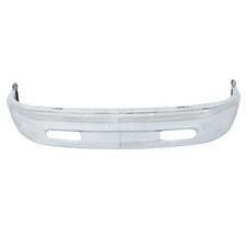 Fit For 13-18 Ram 1500 Front Bumper Face Bar Wo Fog Light Sensor Holes Chrome