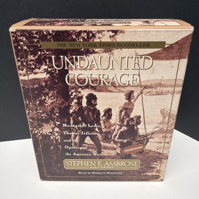 Undaunted Courage  CD Box Set - Lewis & Clark Thomas Jefferson 20 CD set 22 Hrs