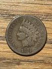 1874 Indian Head Cent Very Good VG Coin #255