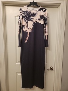 service dress air force UOOZEE Women Shawl Collar Split-Side Buttoned Party Evening Maxi Dress