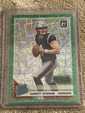 2019 Panini Donruss Optic Rated Rookie Jarrett Stidham Green Velocity MINT+