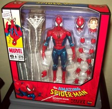 Mafex No.075 Spider-Man 6 Figure Reissue Marvel Comic Ver. MISB New USA