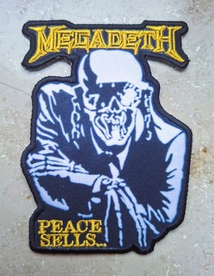 AUFBÜGLER / PATCH / AUFNÄHER -- MEGADETH - PEACE SELLS... -- TRASH METAL