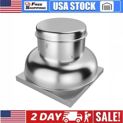 #ad 1400 CFM Upblast Roof Exhaust Fan Direct Drive Commercial Ventilation Fan $309.69