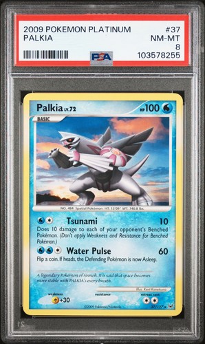 Palkia G graded PSA 8 for sale on eBay