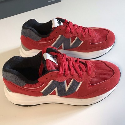 New Balance The Intelligent Choice 57/40 Men's Shoes Red Gray Size 8 Brand New