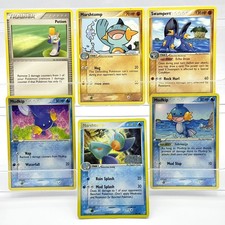 Stamped EX Crystal Guardians Marshtomp 24/100 Holo - Vintage Pokémon TCG 