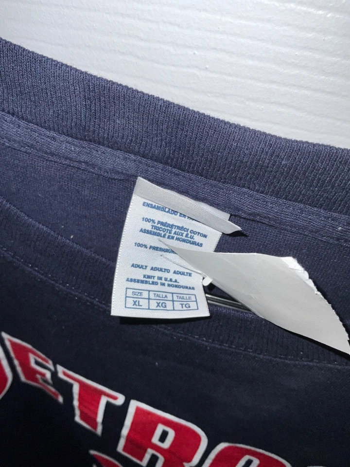 Detroit Pistons #3 Big Ben Wallace Talla X Grande Reebok NBA ~ Mediados de 2000’s ~ Nuevo con etiquetas Foto 2 de 4