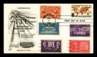 US COVER ITU INTERNATIONAL TELECOMMUNICATION UNION FDC COMBO FLEETWOOD