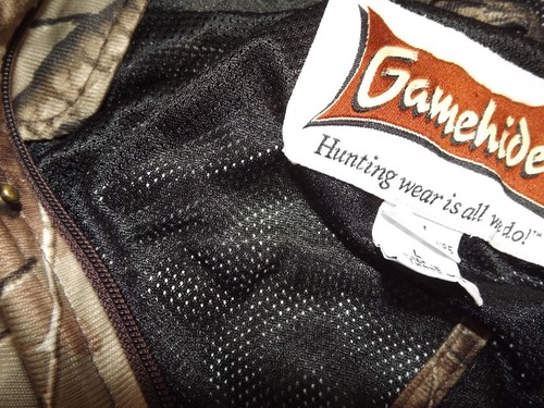 Gamehide REALTREE Camouflage Hooded Hunting Jacket Full Zip Unisex Size Large - Picture 11 of 11