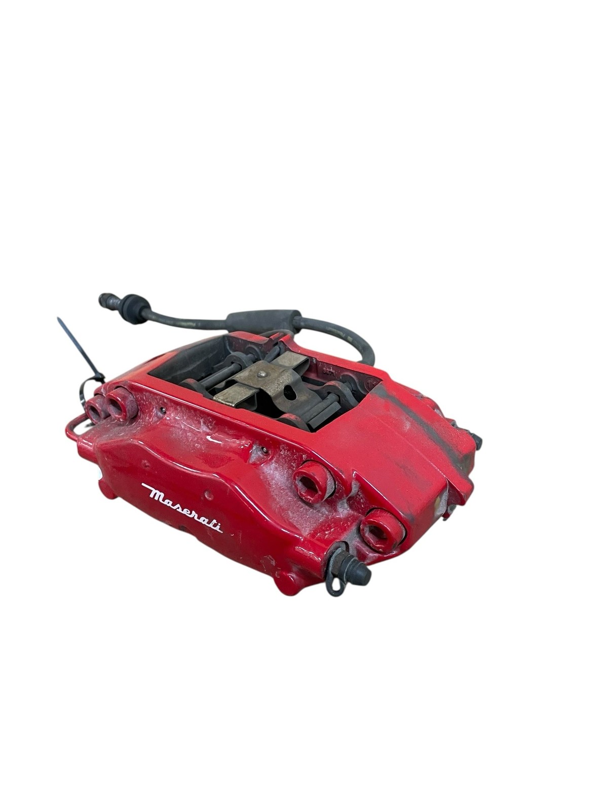 2008-2012 MASERATI GRANTURISMO 4.7L RWD OEM Rear Left Brake Caliper Red