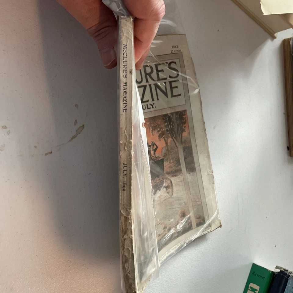 Vintage McClure's magazine July 1899 Nice ads - Image 3 of 3