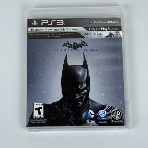 Batman: Arkham Origins (PS3 PlayStation 3- W/ Inserts CIB Tested - Very Good