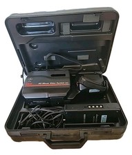 General Electric CG9907 CCD HQ Movie Video System VHS camcorder/Charger/Battery