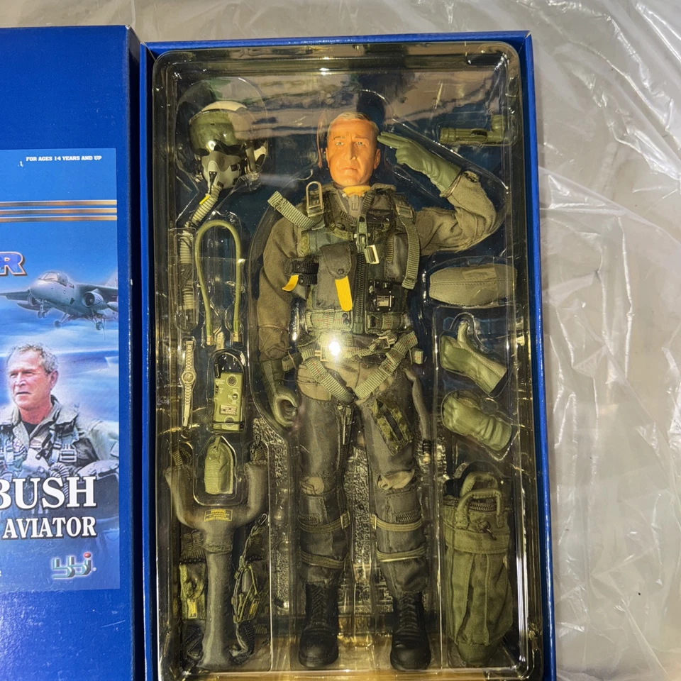 Elite Force Aviator George W. Bush presidente de Estados Unidos y aviador naval 1/6 sc exc++ Foto 3 de 4
