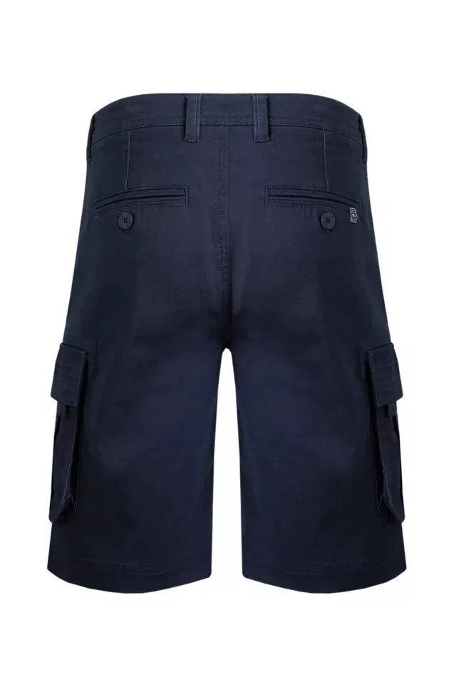 Brand New With Tags Weird Fish Rigney Cargo Shorts Size 30" Navy image 2