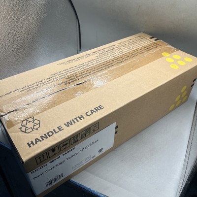 NEW Ricoh Savin Lanier 407656 Print Cartridge YELLOW C252HA Genuine