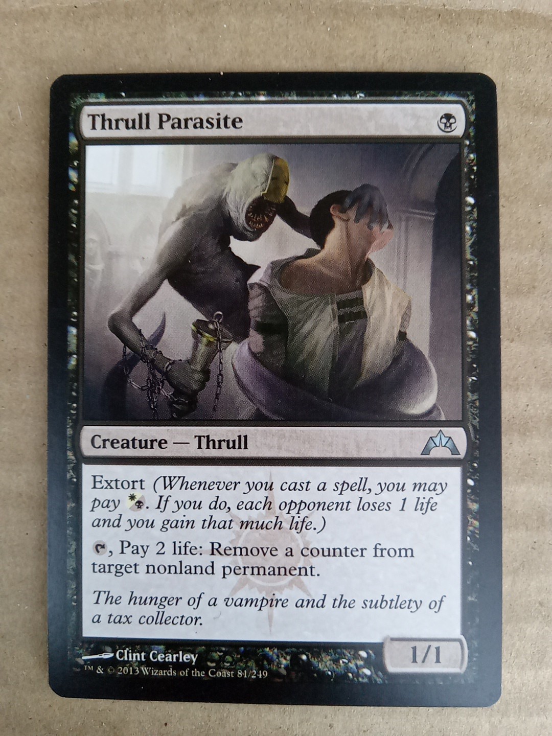 MTG Magic the Gathering Thrull Parasite (81/257) Gatecrash LP