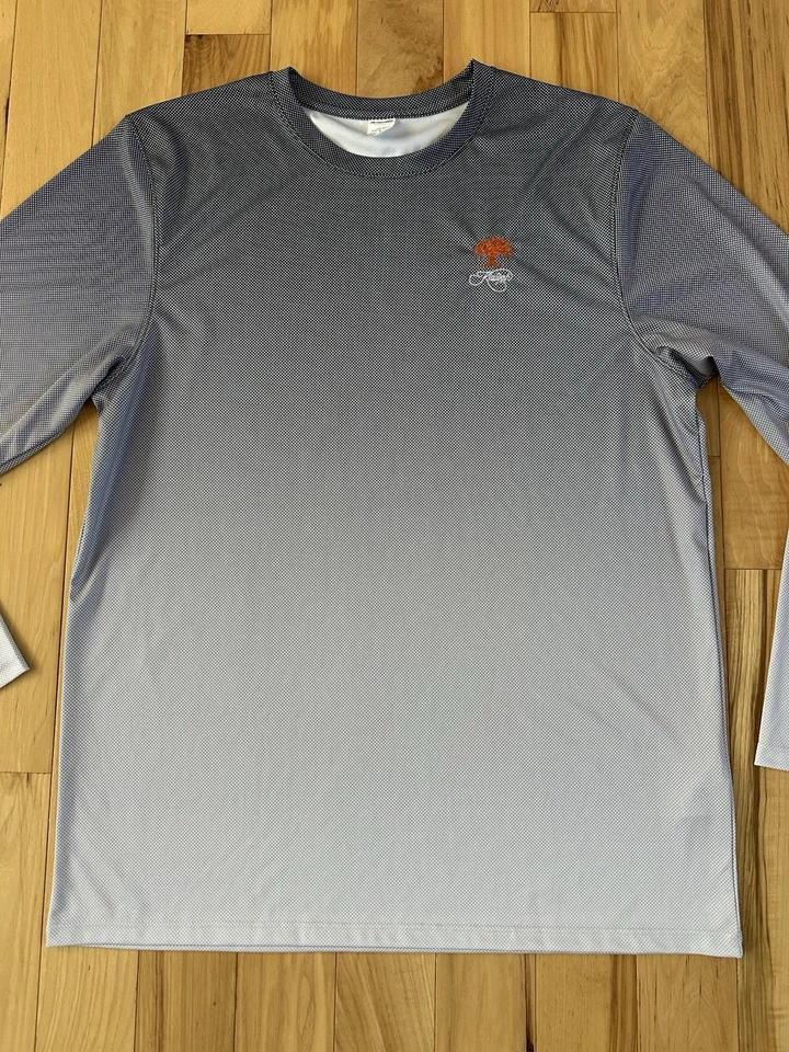 Camisa de pesca masculina manga longa Paragon XP UPF 50+ grande Kiawah campo oceânico golfe - Imagem 2 de 4