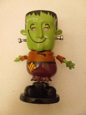 Halloween Frankenstein Bobble head 7  Tea Light Votive Holder NEW