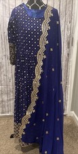 Anarkali Gown Wedding Party Wear Long Drees Traditional Wear Outfit