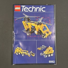 USED LEGO 8062 Technic Universal Set & Storage Case Vintage + Instructions