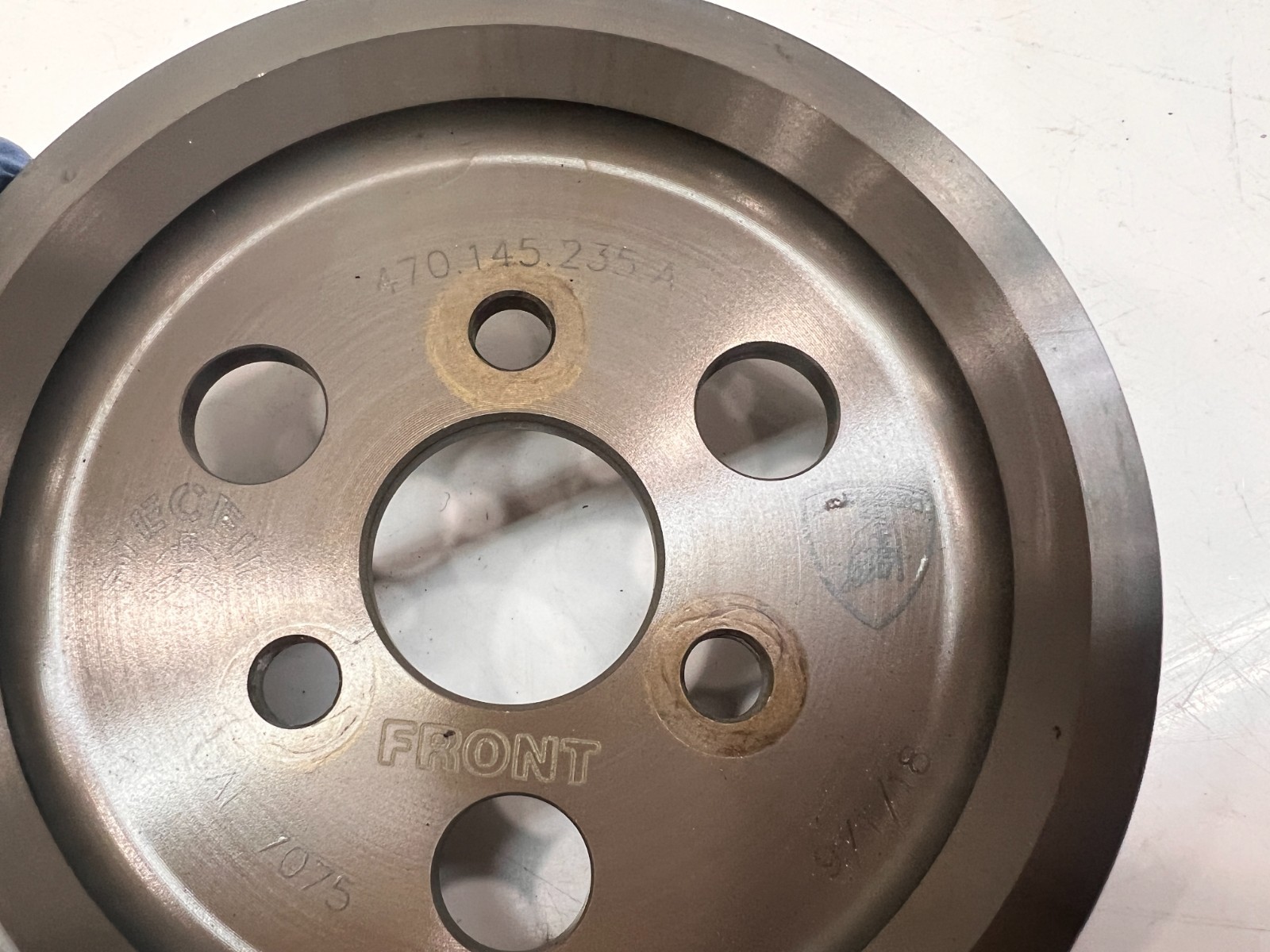 LAMBORGHINI AVENTADOR LP740 LP750 POWER STEERING PULLEY OEM 470145235A