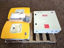 Two 4548 Sunny Island 9kW total 120/240VAC Off/On Grid Inverters & 1 Smartformer