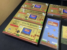 Product Game Watch Super Mario Bros. Bonus Set Of 4 Nintendo Retro Reprint