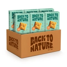 - Cheezy Crackers - Seriously Tasty Cheese Flavored Square Crackers - Wheat F...