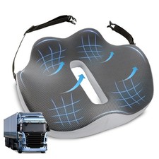 X-Large Seat Cushion for Truck Car Drivers, Memory Foam Seat Cushion for Lo...