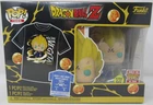 Funko Pop! Tees Dragon Ball Z #862 Majin Vegeta GITD & T-Shirt Size Large