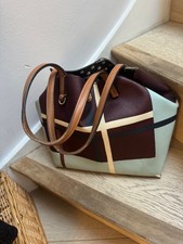Designer leather shoulder bags for women used