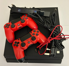Sony PlayStation 4 - 2TB Console Bundle – 2 Red Controllers + Camera + Leads