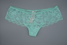 Victoria  s Secret Dream Angels Wide Side Thong Mint Lace XS