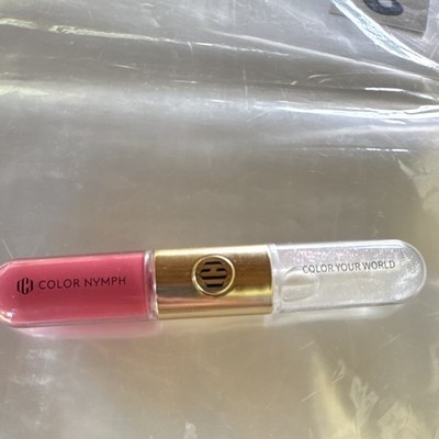 Color Nymph Color Your World Lip Gloss Pink Shimmer, Glitter