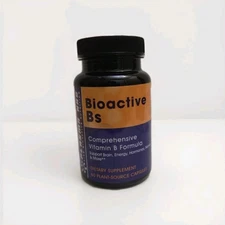 Bioactive Bs Comprehensive Vitamin Formula B  Dietary Supp, 60 Plant-S Capsules