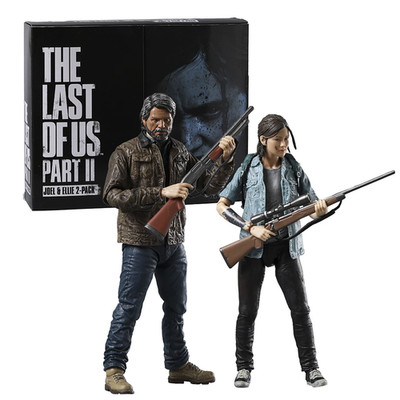 NECA the Last of Us Part II Joel and Ellie Ultimate Action Figure Model Toy for 