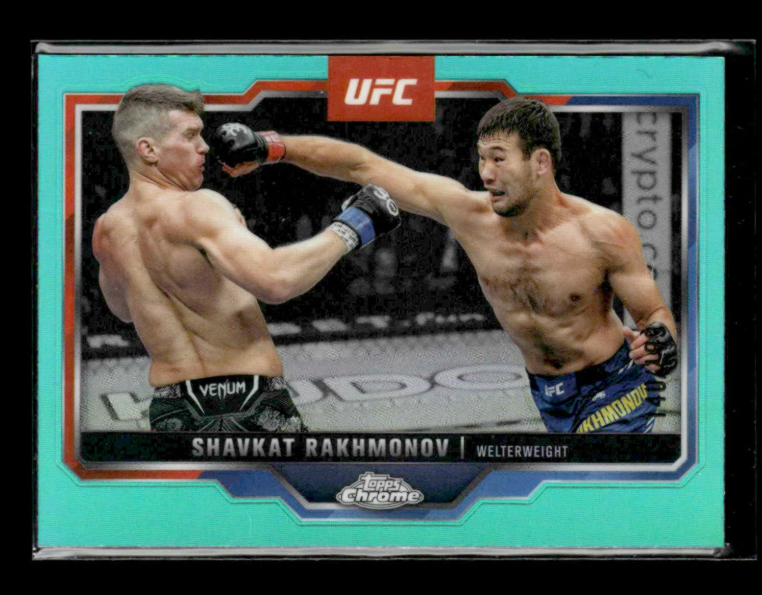 Shavkat Rakhmonov 2025 Topps Chrome UFC #125 Aqua 140/199 [don80
